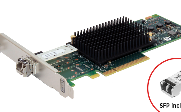 ATTO Celerity FC-161P single-port 16Gb Fibre Channel adapter