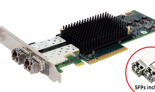 ATTO Celerity FC-322E 32Gb dual-port Fibre Channel adapter