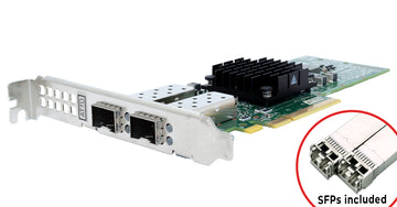 ATTO FastFrame N422 dual-port 25Gb Ethernet SmartNIC