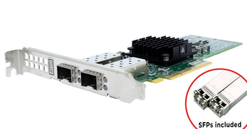 ATTO FastFrame N4S2 dual-port 10Gb optical Ethernet SmartNIC