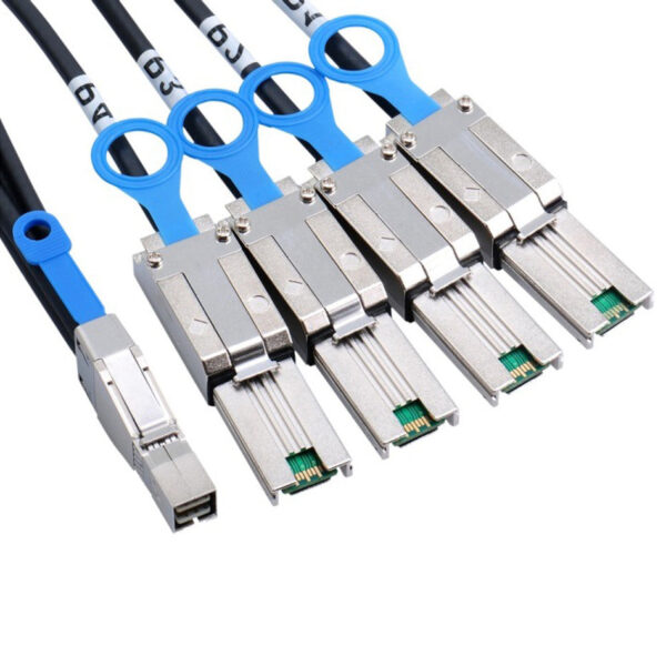 ATTO SAS External Breakout, SFF-8644 to SFF-8088, 3 meter (CABL-8078-EX1)